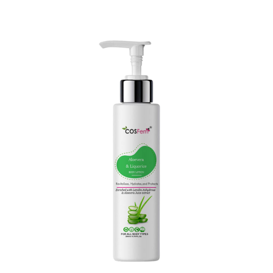 ALOEVERA AND LIQUORICE BODY LOTION-200ML