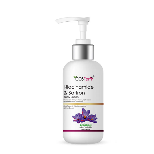 NIACINAMIDE AND SAFFRON BODY LOTION-200ML