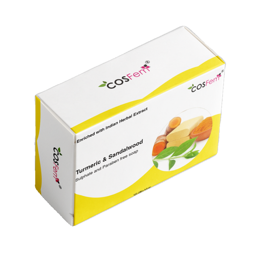 GLYCERINE TURMERIC SANDALWOOD SOAP-125GM