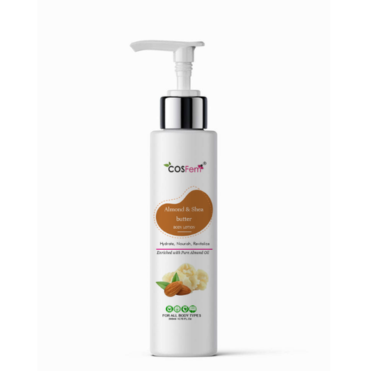 ALMOND AND SHEA BUTTER BODY LOTION -200ML