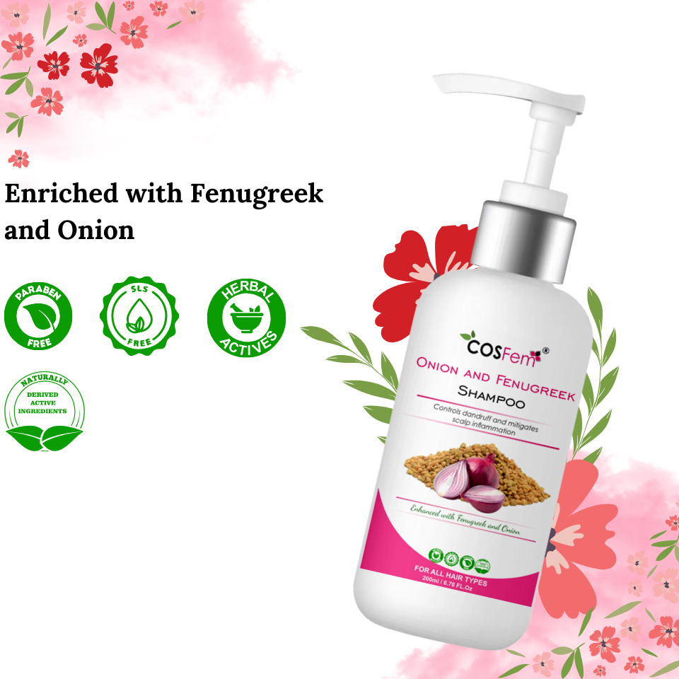 ONION AND FENUGREEK SHAMPOO-200ML