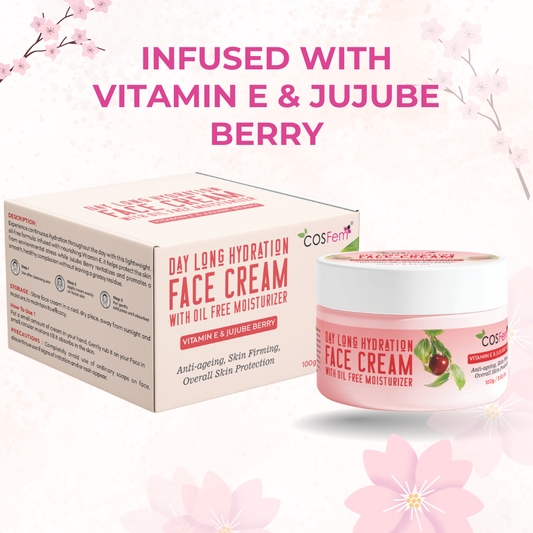 DAYLONG HYDRATION FACE CREAM (With Oil-Free Moisturizer)- 100GM