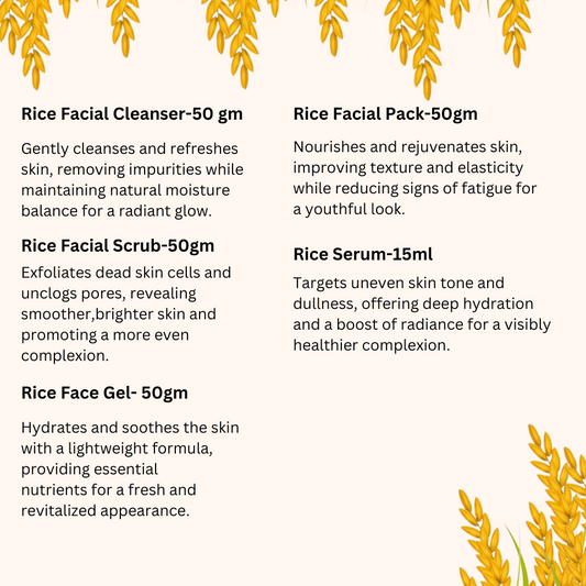 RICE FACIAL KIT