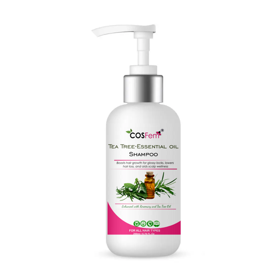TEA TREE ESSENTIAL OIL SHAMPOO-200ML