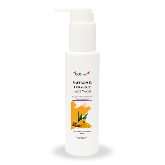 SAFFRON AND TURMERIC FACE WASH-100ML