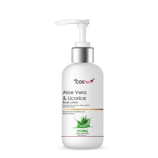 ALOEVERA AND LICORICE BODY LOTION-200ML