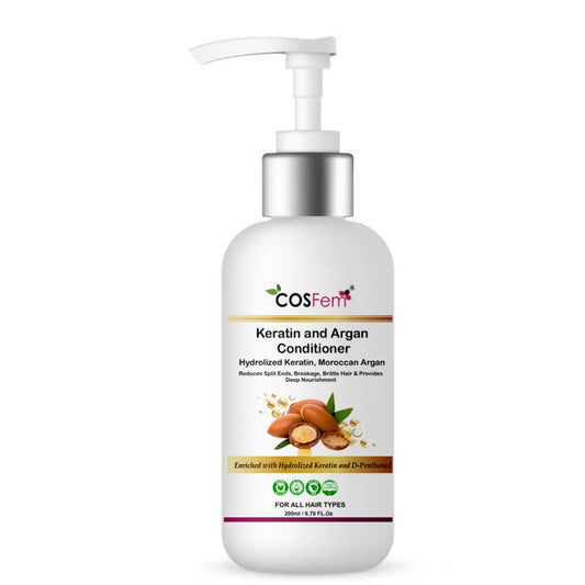 KERATIN AND ARGAN CONDITIONER-200ML