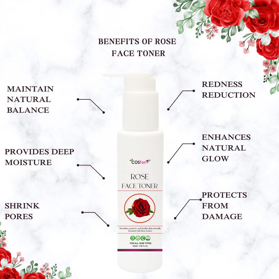 ROSE FACE TONER-100 ML