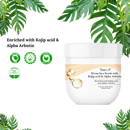 D-TAN FACE SCRUB-100GM