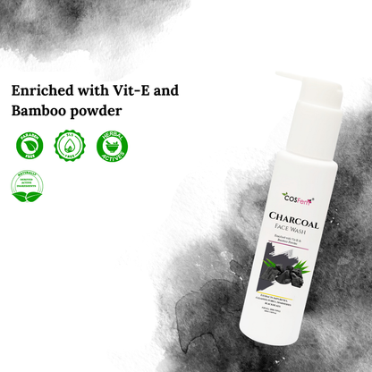 CHARCOAL FACE WASH-100ML