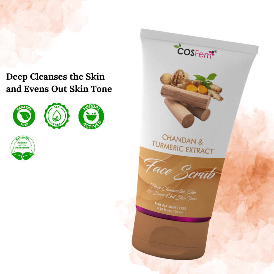 HALDI AND CHANDAN FACE SCRUB-100ML