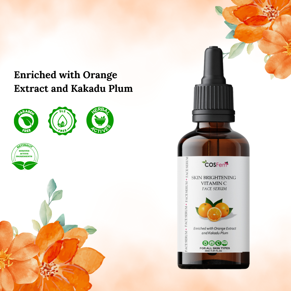 SKIN BRIGHTENING VITAMIN C FACE SERUM-30ML