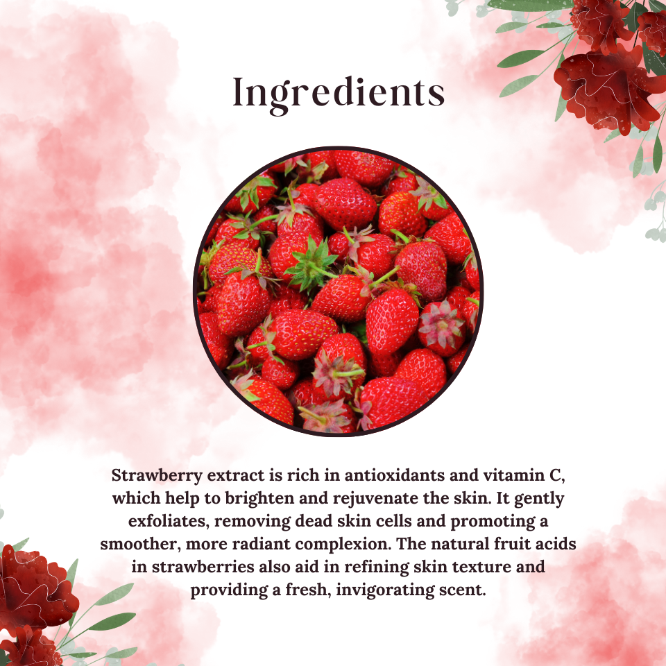 STRAWBERRY BODY WASH-200ML