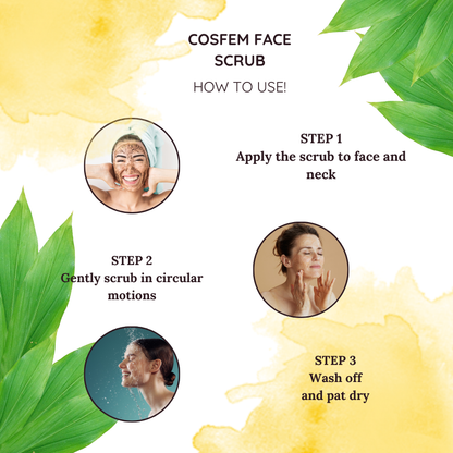 HALDI AND CHANDAN FACE SCRUB-100GM