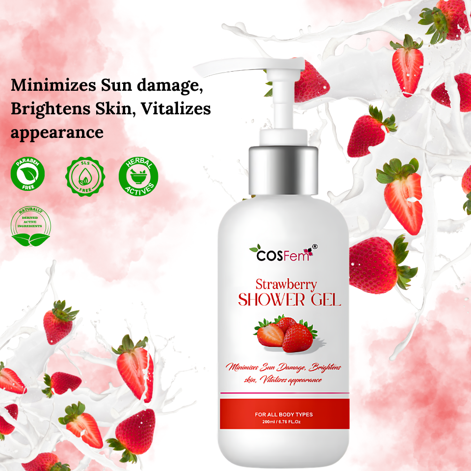 STRAWBERRY BODY WASH-200ML