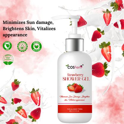 STRAWBERRY BODY WASH-200ML