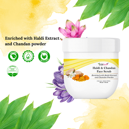 HALDI AND CHANDAN FACE SCRUB-100GM