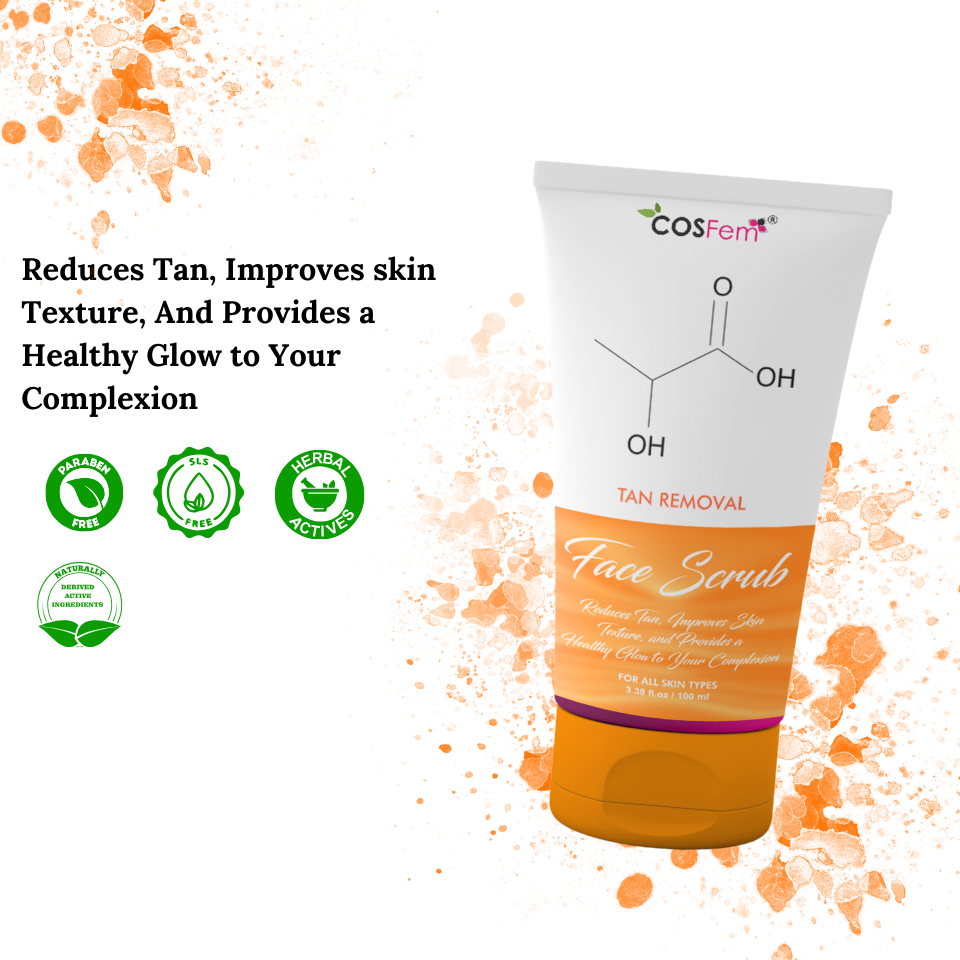 TAN REMOVAL FACE SCRUB-100ML