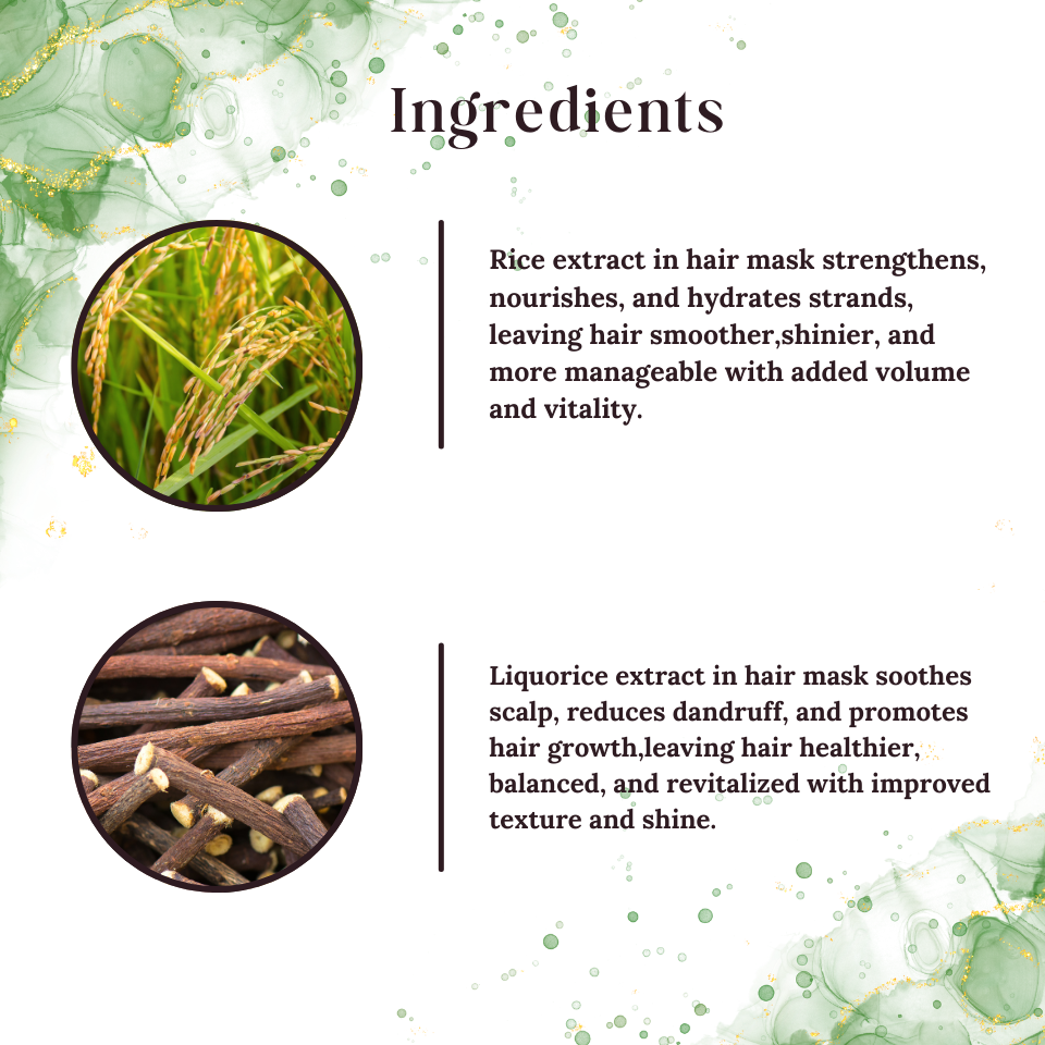 RICE WATER HAIR MASK-200GM