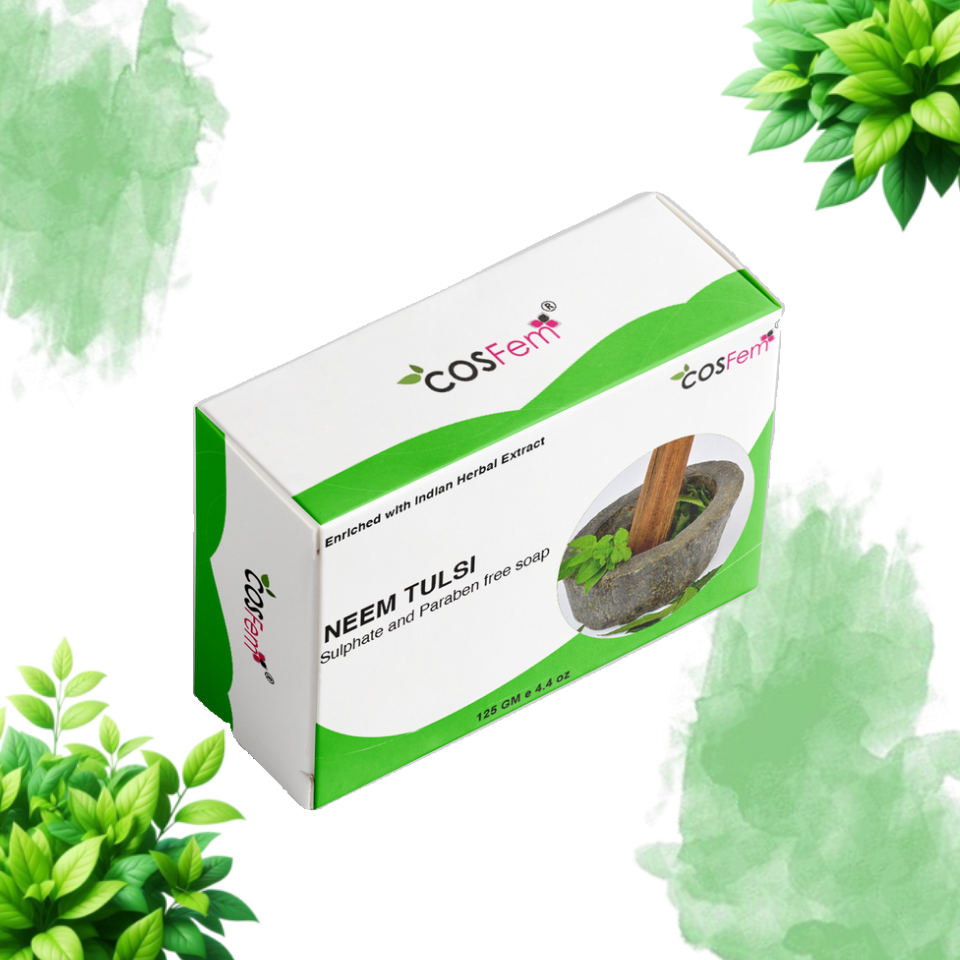 GLYCERINE NEEM TULSI SOAP-125GM