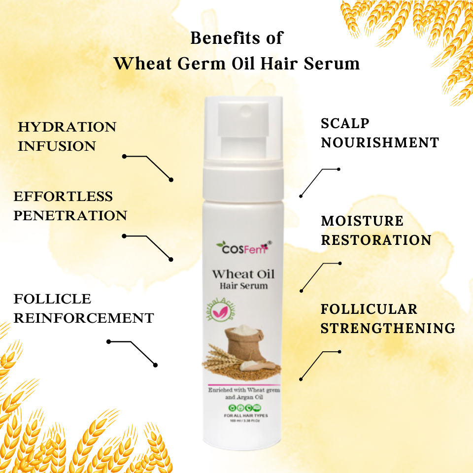 WHEAT OIL HAIR SERUM-100ML