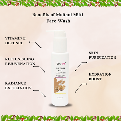 MULTANI MITTI FACE WASH-100ML