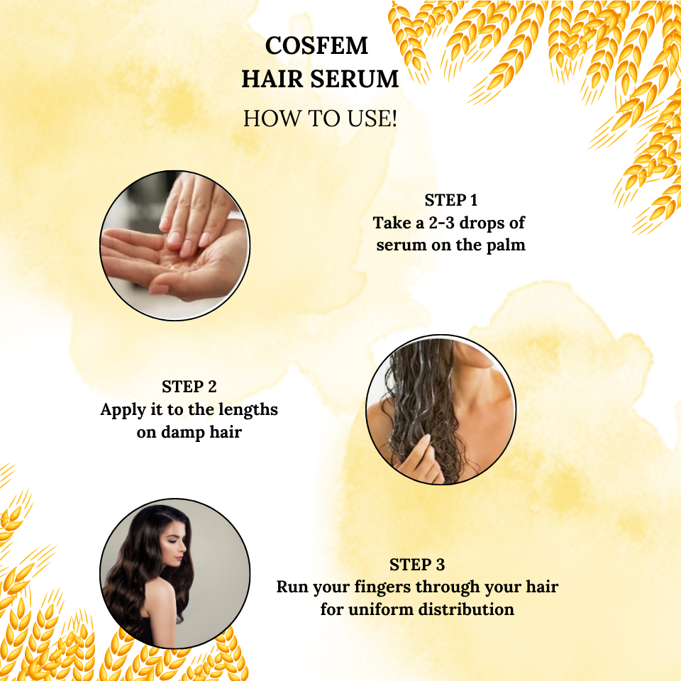 WHEAT OIL HAIR SERUM-100ML