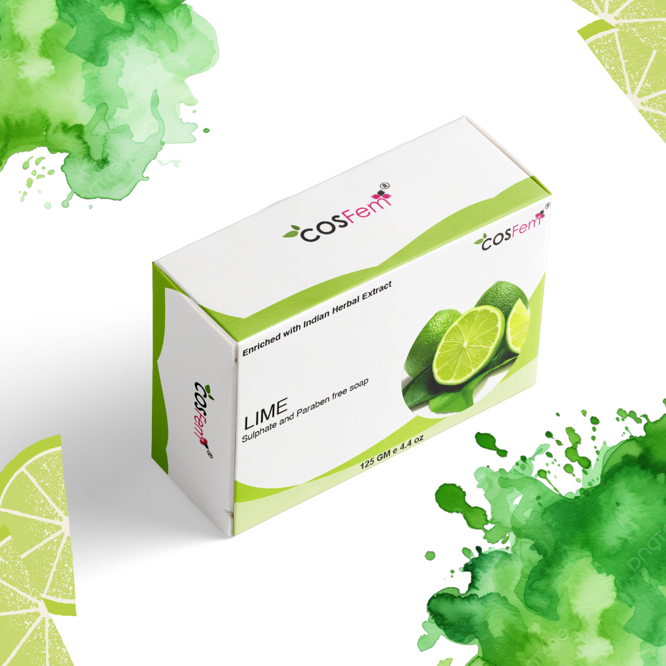GLYCERINE LIME SOAP -125GM