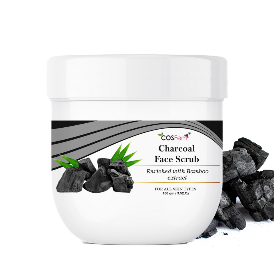 CHARCOAL FACE SCRUB-100GM