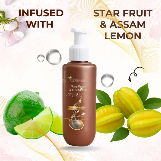 SCALP RENEW 3-1 SHAMPOO-250ML