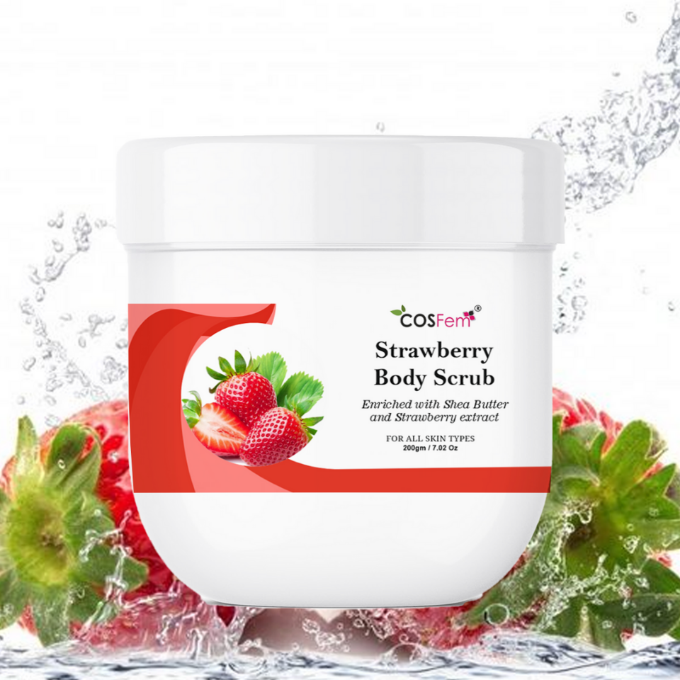 STRAWBERRY BODY SCRUB-200GM