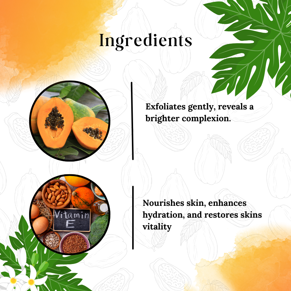 PAPAYA FACE WASH-100ML