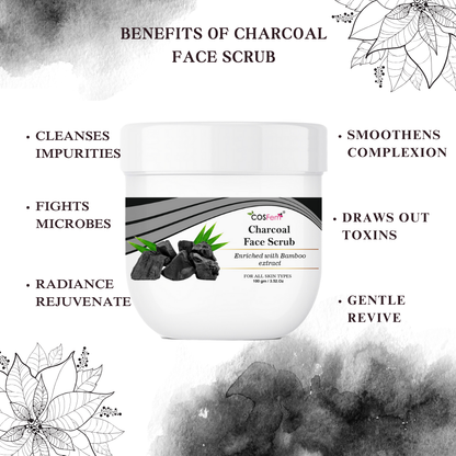 CHARCOAL FACE SCRUB-100GM