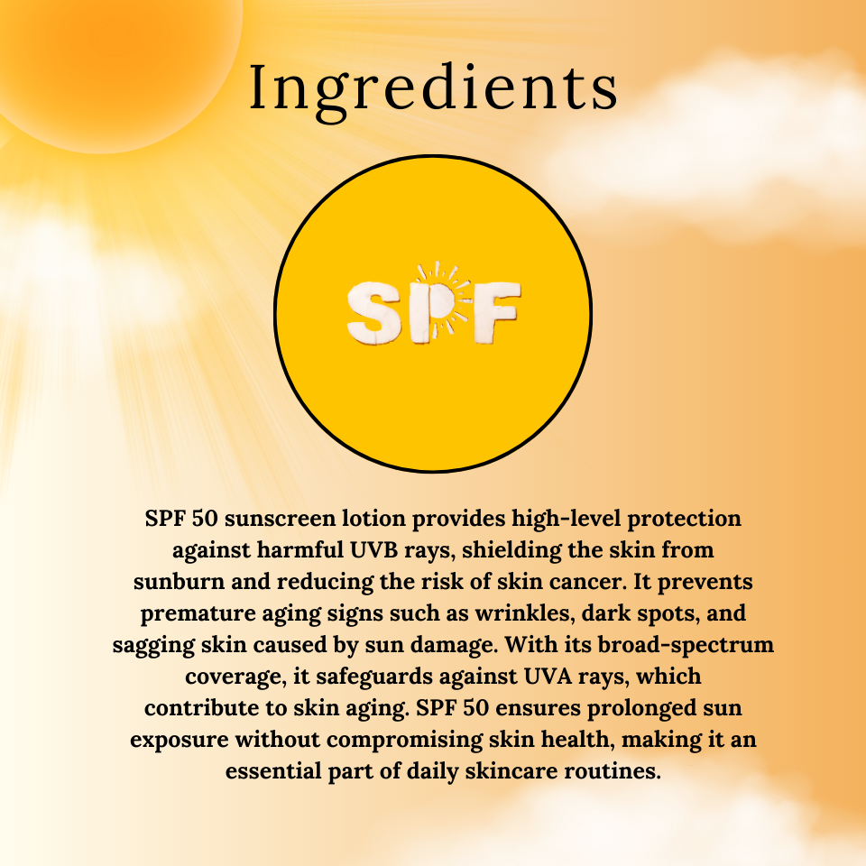 Sunscreen Lotion - 50ML