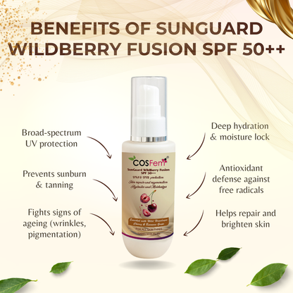 SUNGUARD WILD BERRY FUSION SPF 50++ - 120ML