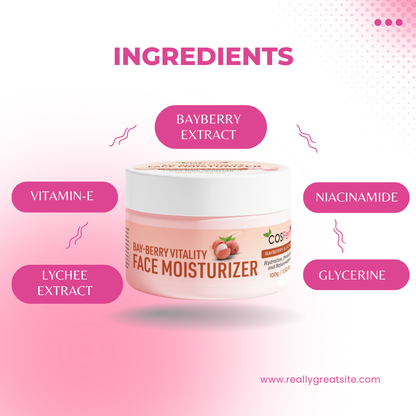 BAYBERRY VITALITY FACE MOISTURIZER- 100GM