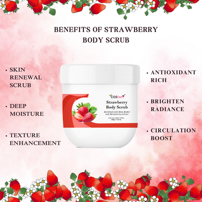 STRAWBERRY BODY SCRUB-200GM