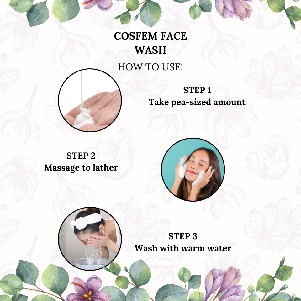 SAFFRON AND TURMERIC FACE WASH-100ML