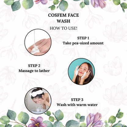 SAFFRON AND TURMERIC FACE WASH-100ML