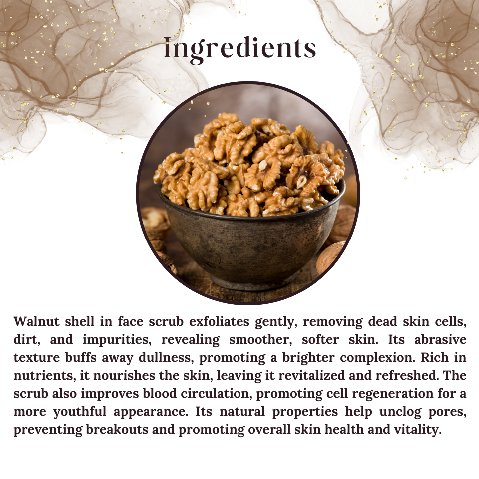WALNUT FACE SCRUB-100GM