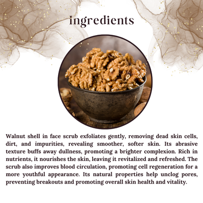 WALNUT FACE SCRUB-100GM