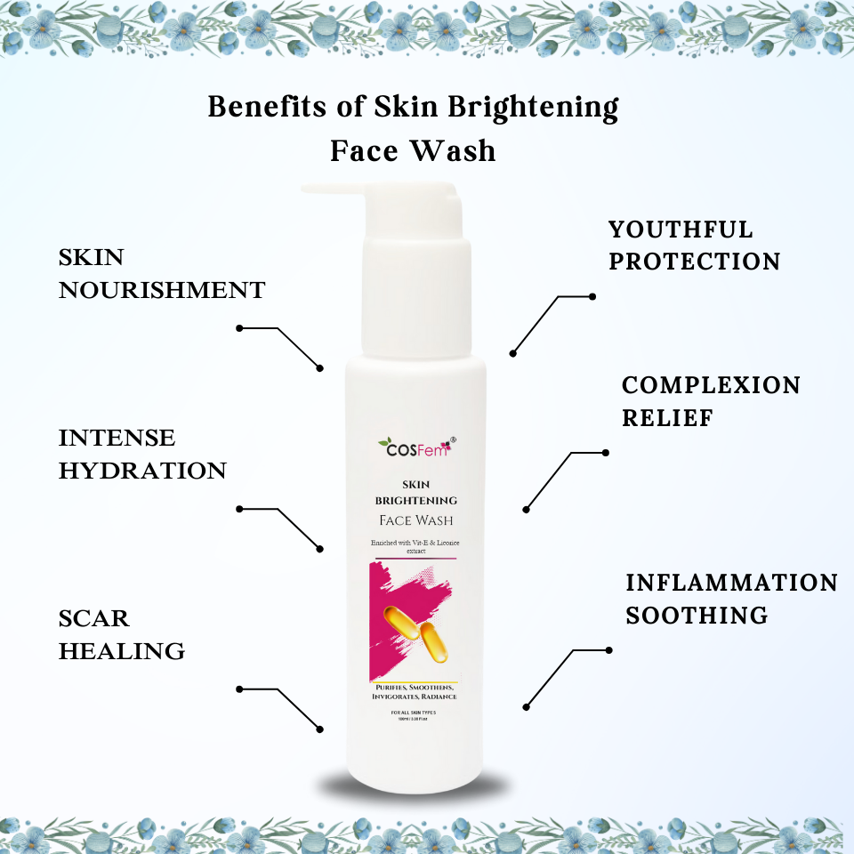 SKIN BRIGHTENING FACE WASH-100ML