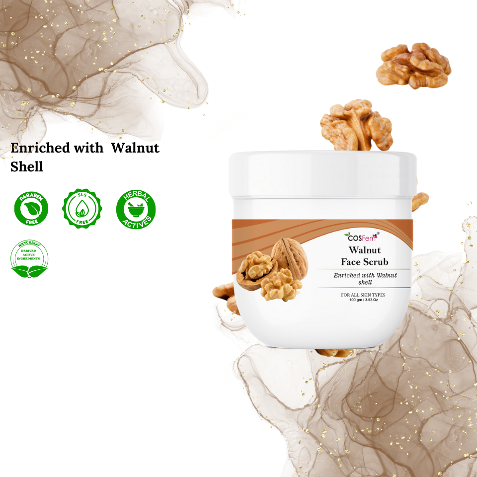 WALNUT FACE SCRUB-100GM