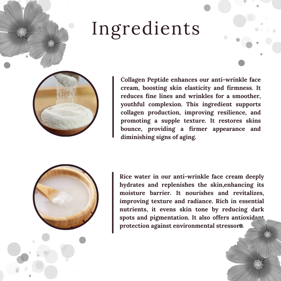 ANTI-WRINKLE FACE CREAM-100GM