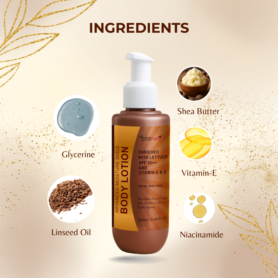 ADVANCED MOISTURE SHIELD BODY LOTION WITH SPFF50++ - 250ML