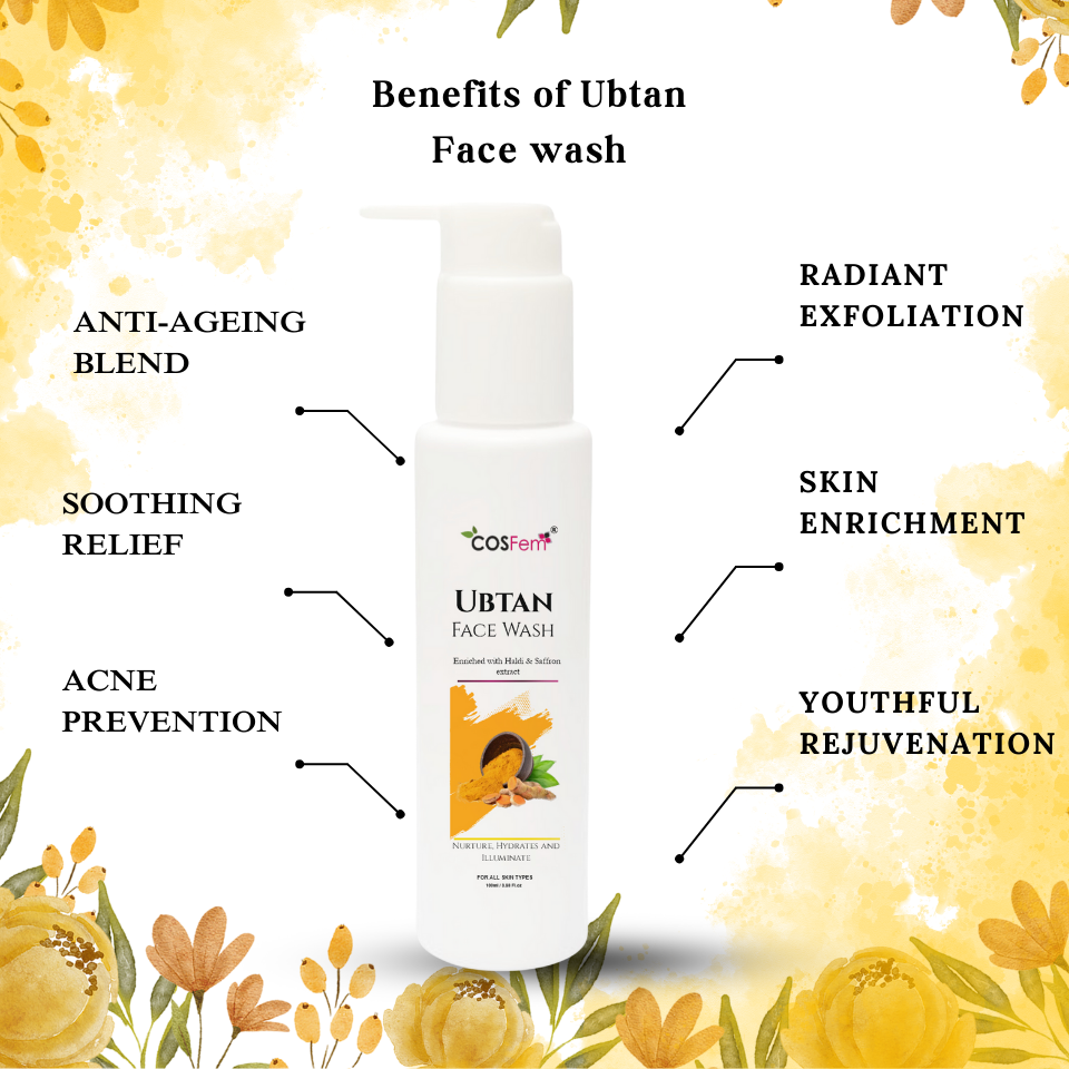 UBTAN FACE WASH-100ML