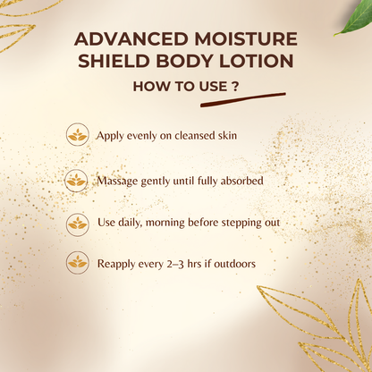 ADVANCED MOISTURE SHIELD BODY LOTION WITH SPFF50++ - 250ML