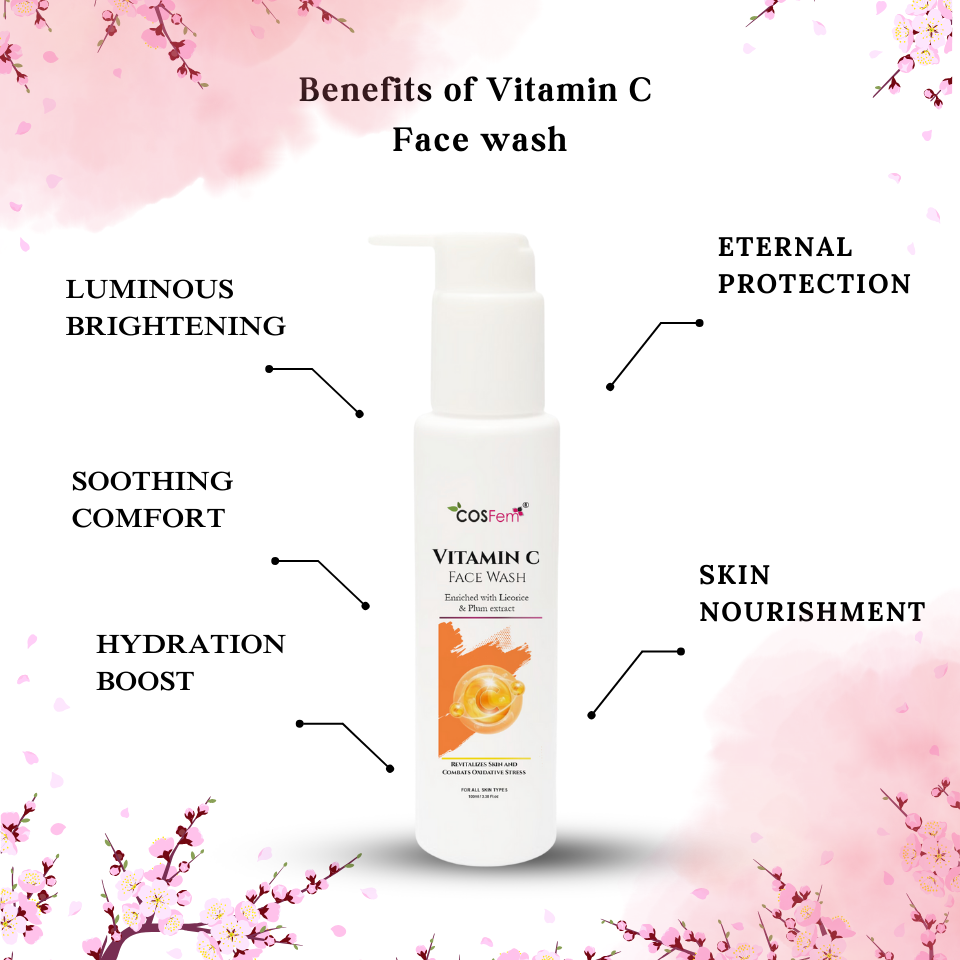 VITAMIN C FACE WASH-100ML