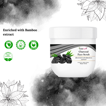 CHARCOAL FACE SCRUB-100GM