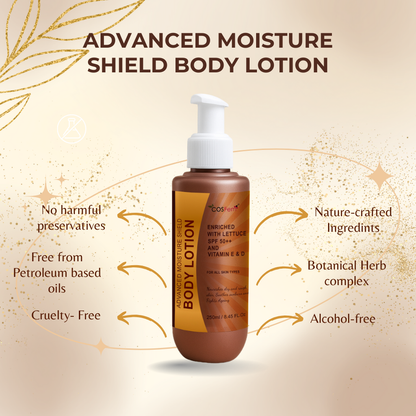 ADVANCED MOISTURE SHIELD BODY LOTION WITH SPFF50++ - 250ML